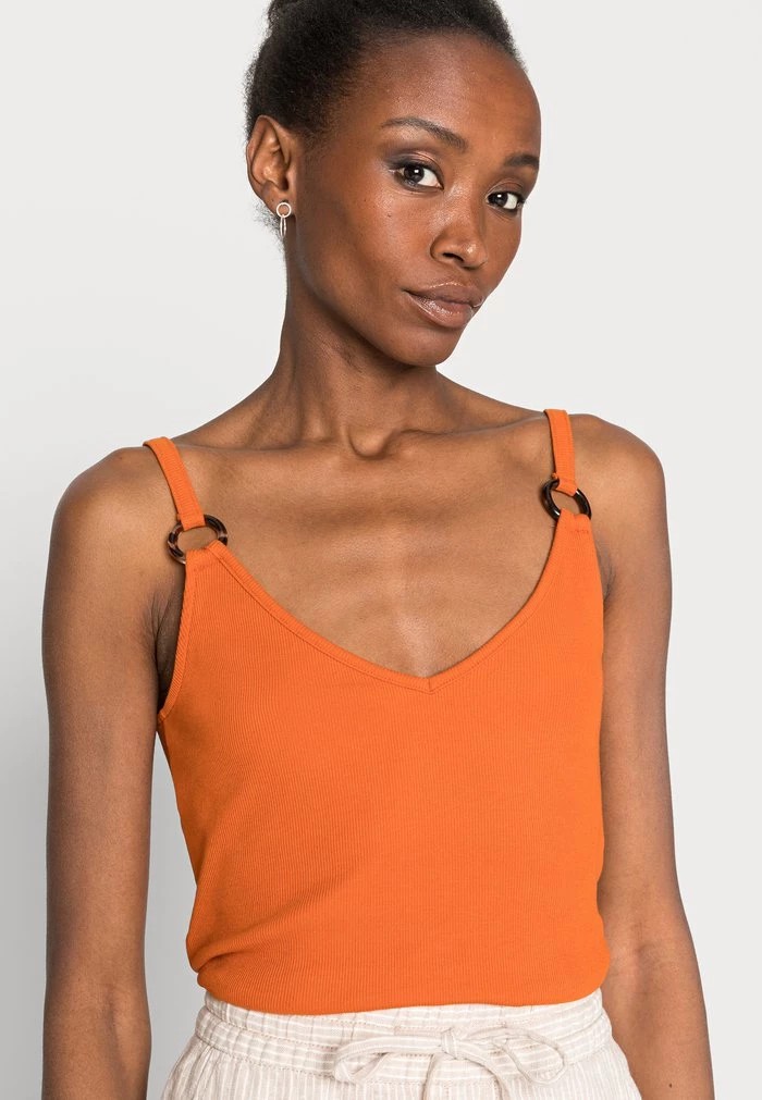 T-Shirt ANNA FIELD Anna Field Top Orange Femme | YJA-2581729